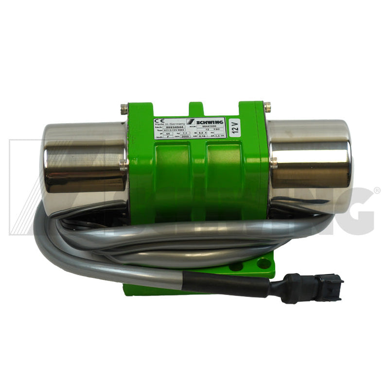 Concrete Vibrator 12Volt, Cable 2.5M | Weight: 17 lbs | Dimensions: 280X160X127 | Brand: SCHWING