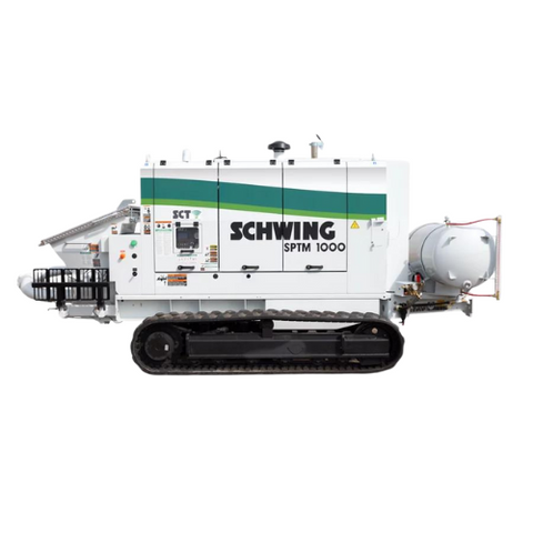 Schwing SPTM 1000 |  Powerful and Versatile Track-Mounted Pump |  Tier 4 Final